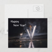 Gelukkig Nieuwjaar #3 Feestdagenkaart (Voorkant / Achterkant)