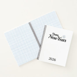 Gelukkig Nieuwjaar Aangepast Cadeau Notitieboek