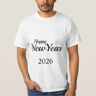 Gelukkig Nieuwjaar Aangepast Cadeau T-shirt