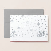 Gelukkig Nieuwjaar. Aangepaste foto luxe Folie Kaarten (Met envelop)