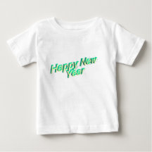 Gelukkig Nieuwjaar Baby Shirt 