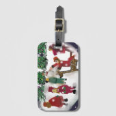 Gelukkig Nieuwjaar Bagagelabel (Voorkant (verticaal))