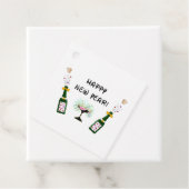 Gelukkig nieuwjaar bedankjes labels (In situ)