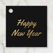 Gelukkig nieuwjaar - bedankjes labels (Voorkant)