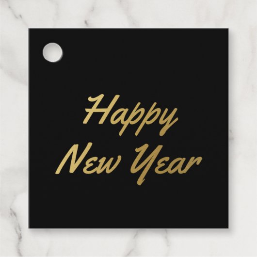 Gelukkig nieuwjaar - bedankjes labels (Voorkant)