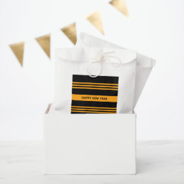 Gelukkig nieuwjaar bedankzakje
