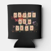 Gelukkig nieuwjaar blikjeskoeler (Achterkant)