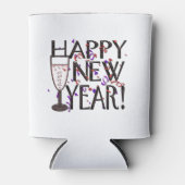 Gelukkig nieuwjaar blikjeskoeler (Voorkant)