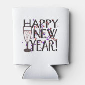 Gelukkig nieuwjaar blikjeskoeler (Achterkant)