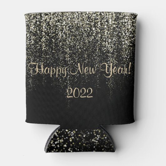 Gelukkig nieuwjaar blikjeskoeler (Voorkant)