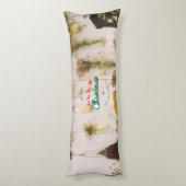 Gelukkig Nieuwjaar Body Pillow Lichaamskussen (Achterkant (Verticaal))
