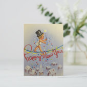 gelukkig nieuwjaar briefkaart (Staand voorkant)