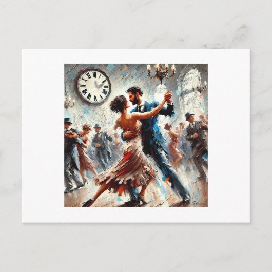 Gelukkig nieuwjaar, briefkaart (Voorkant)