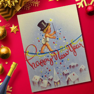 gelukkig nieuwjaar briefkaart
