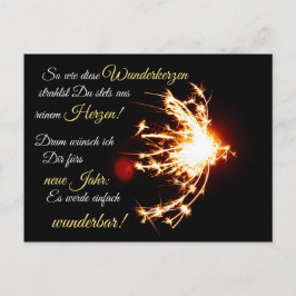 Gelukkig nieuwjaar! briefkaart