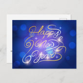 Gelukkig nieuwjaar briefkaart (Voorkant / Achterkant)