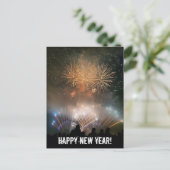 Gelukkig nieuwjaar briefkaart (Staand voorkant)