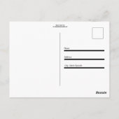 Gelukkig nieuwjaar briefkaart (Achterkant)