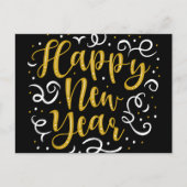 Gelukkig nieuwjaar briefkaart (Voorkant)