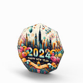 Gelukkig Nieuwjaar cadeaubon 2024 Fotoblokken (Rechts)