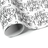 Gelukkig Nieuwjaar Cadeaupapier (Rol Hoek)