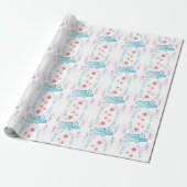 Gelukkig nieuwjaar cadeaupapier (Uitgerold)