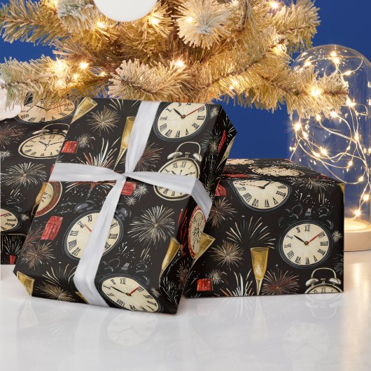 Gelukkig nieuwjaar cadeaupapier (Feestdagen)