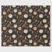 Gelukkig nieuwjaar cadeaupapier (Vlak)