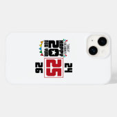 Gelukkig nieuwjaar Case-Mate iPhone case (Achterkant (horizontaal))