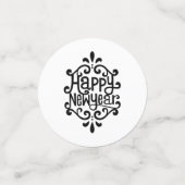 Gelukkig nieuwjaar confetti (Kleine voorkant)