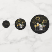 Gelukkig Nieuwjaar - Confetti (Achterkanten)