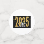 Gelukkig Nieuwjaar - Confetti (Kleine voorkant)