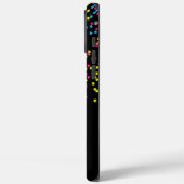 Gelukkig Nieuwjaar Confetti Champagneglazen Case-Mate iPhone Case (Achterkant / Links)