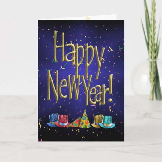 GELUKKIG NIEUWJAAR! Confettifeest (Voorkant)