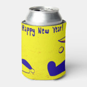 Gelukkig Nieuwjaar Coos Blikjeskoeler (Blikje Voorkant)