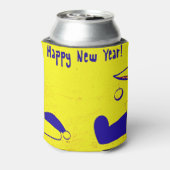 Gelukkig Nieuwjaar Coos Blikjeskoeler (Blikje Achterkant)