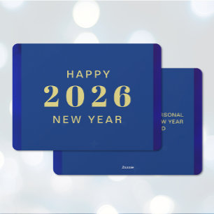 Gelukkig Nieuwjaar Custom Text Holiday Kaart
