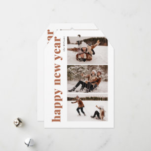 Gelukkig nieuwjaar de Wilsons Holiday Kaart