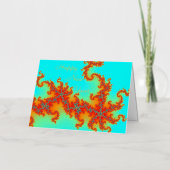 Gelukkig Nieuwjaar - Dragon Tails Folie Wenskaart (Voorkant)