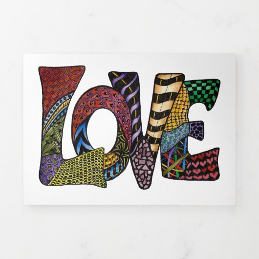 Gelukkig nieuwjaar drieluik kaart (Cover)