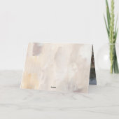 Gelukkig nieuwjaar | Eenvoudige Boho-fotobedekking Feestdagen Kaart (Achterkant)