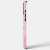 Gelukkig Nieuwjaar Elegant Red Script&Soft Pastel Case-Mate iPhone Case (Achterkant / Links)