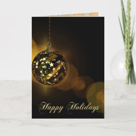 Gelukkig Nieuwjaar Elegante Kerstboom Decoraties Feestdagen Kaart