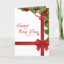 Gelukkig Nieuwjaar Elegante Kerstdecoraties