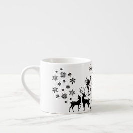 gelukkig nieuwjaar espresso kop
