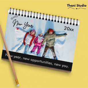 Gelukkig Nieuwjaar Familie Foto & Inspirerend Cita Kalender