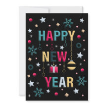 Gelukkig nieuwjaar feest