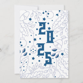 Gelukkig nieuwjaar feest kaart