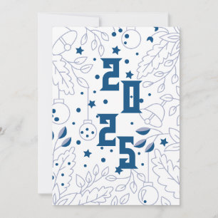 Gelukkig nieuwjaar feest kaart