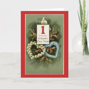  gelukkig nieuwjaar feestdagen kaart